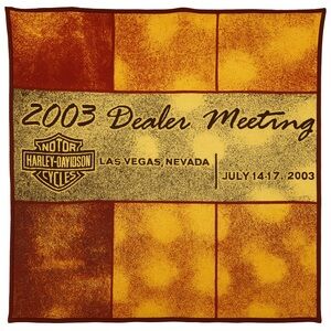 Harley-Davidson Vintage 2003 Soft Blanket